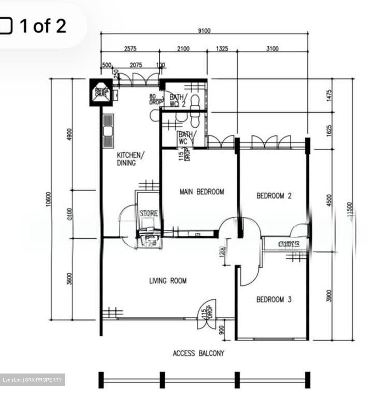 Blk 845 Woodlands Street 82 (Woodlands), HDB 4 Rooms #585597081